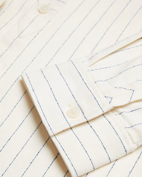 BASTIUN-Shirts-LS Relaxed Grandad Collar Shirt- Ted Baker Romania