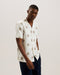 DIMITRE-Shirts-SS Relaxed Linen Blend Ikat Shirt- Ted Baker Romania