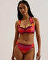 MAVENN-Swimwear-printed Moulded Cup Bikini Top- Ted Baker Romania