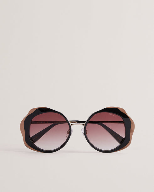 DREWWY-Eyewear-Large Circular Frame Sunglasses- Ted Baker Romania