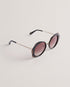 DREWWY-Eyewear-Large Circular Frame Sunglasses- Ted Baker Romania