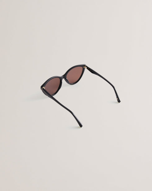 MAYSEY-Eyewear-Solid Cat Eye Frame Sunglasses- Ted Baker Romania