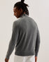 ULBOURN-Knitwear-LS Regular Cashmere Half Zip- Ted Baker Romania