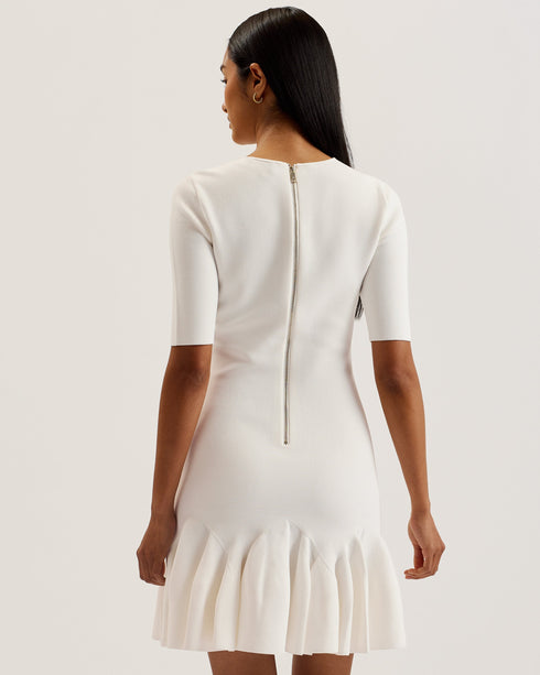 ALZANN-Dresses-Knitted Mini Skater Dress- Ted Baker Romania