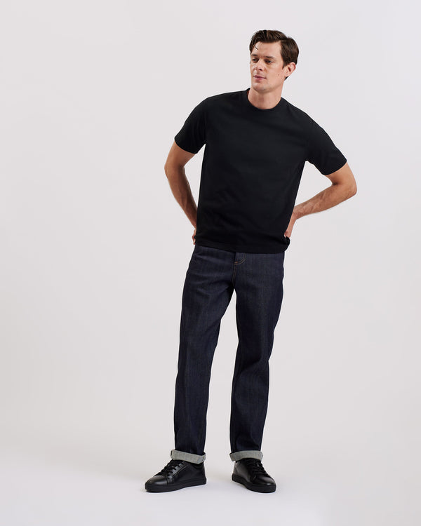 KORNKA-Tops-SS Relaxed Heavy T-Shirt- Ted Baker Romania