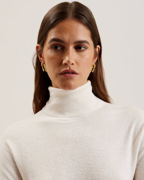 TAMSENN-Knitwear-Roll Neck Fluted Sleeve Swea- Ted Baker Romania