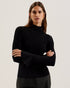 LAYNHA-Knitwear-High Neck Knitted Frill Sleev- Ted Baker Romania