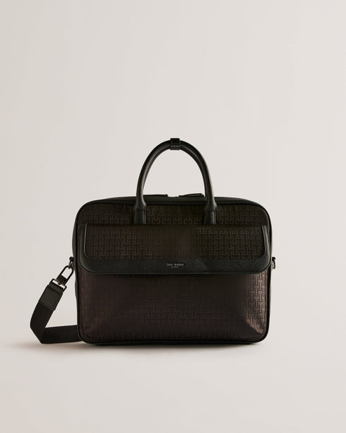 TERANCE-Bags-T Jacquard Document Bag- Ted Baker Romania