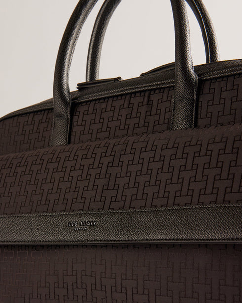 TERANCE-Bags-T Jacquard Document Bag- Ted Baker Romania