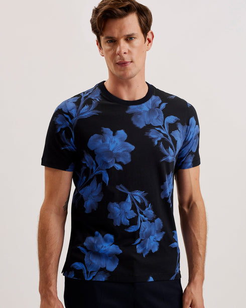 VENDIS-Tops-SS Regular Fit Floral Printed- Ted Baker Romania