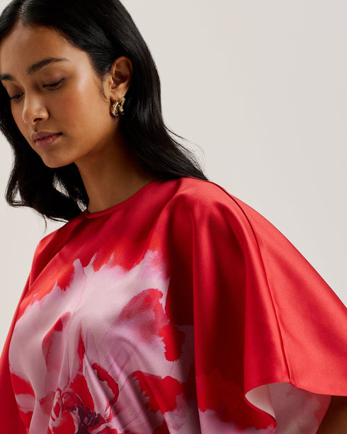 NASINU-Dresses-Batwing Sleeve Side Split Mid- Ted Baker Romania