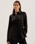 SONORA-Tops-Long Line Satin Shirt- Ted Baker Romania