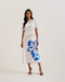 LEELIA-Skirts-Printed Midi Bias Cut Skirt- Ted Baker Romania