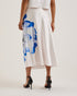 LEELIA-Skirts-Printed Midi Bias Cut Skirt- Ted Baker Romania