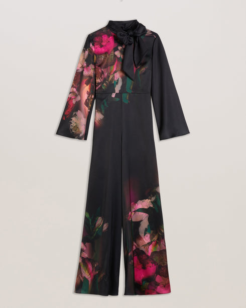 LOUSIOS-Trousers-Printed Wide Leg Jumpsuit wi- Ted Baker Romania