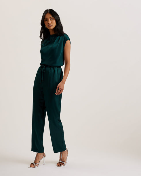 NATORI-Trousers-Satin Slim Taper Jogger- Ted Baker Romania