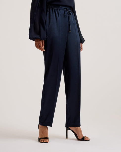 NATORI-Trousers-Satin Slim Taper Jogger- Ted Baker Romania