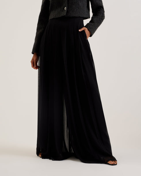 KOKUTO-Trousers-Pleated Wide Leg Trouser- Ted Baker Romania