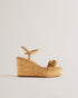 GIYAA-Sandals-High-Heeled Wedge With Bow Detail- Ted Baker Romania