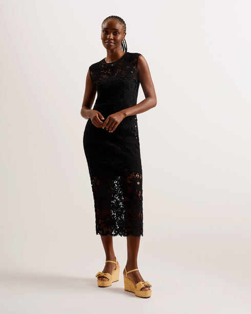 GIYAA-Sandals-High-Heeled Wedge With Bow Detail- Ted Baker Romania