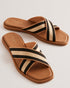 ASHIKA-Sandals-Webbing Flat Sandal- Ted Baker Romania