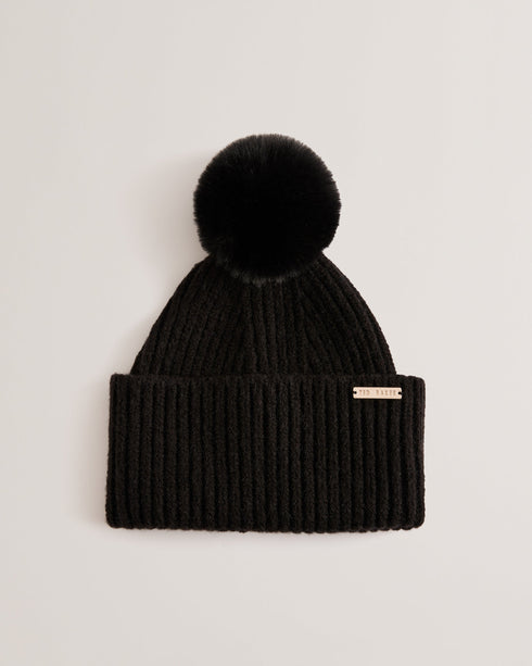 EMILYYA-Hats-Knitted bobble Hat- Ted Baker Romania