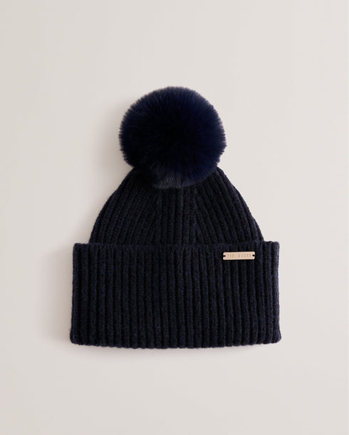 EMILYYA-Hats-Knitted bobble Hat- Ted Baker Romania