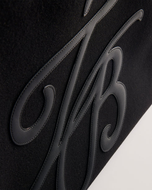 RAYAH-Bags-TB Script Large Felt Tote Bag- Ted Baker Romania
