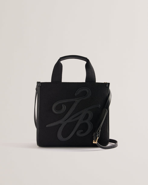 RAYLEA-Bags-TB Script Medium Felt Tote Ba- Ted Baker Romania