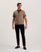 RITTER-Tops-SS Geometric Jacquard Polo- Ted Baker Romania