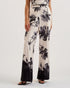AWYNA-Trousers-Printed High Waisted Wide Leg- Ted Baker Romania