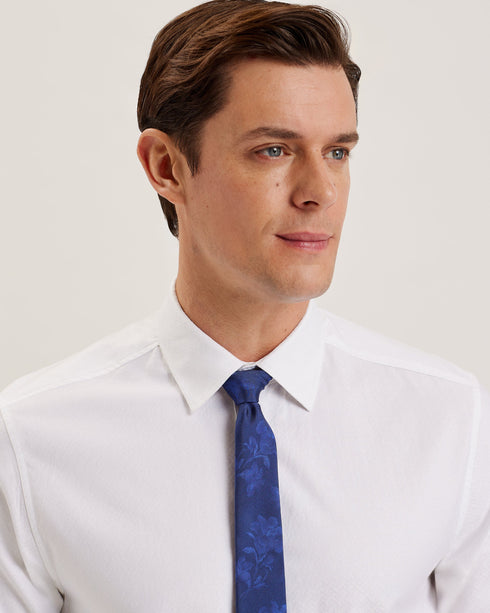 GOULDE-Ties-Floral Print Silk Tie- Ted Baker Romania