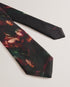 BIEDUL-Ties-Smokey Floral Print Silk Tie- Ted Baker Romania