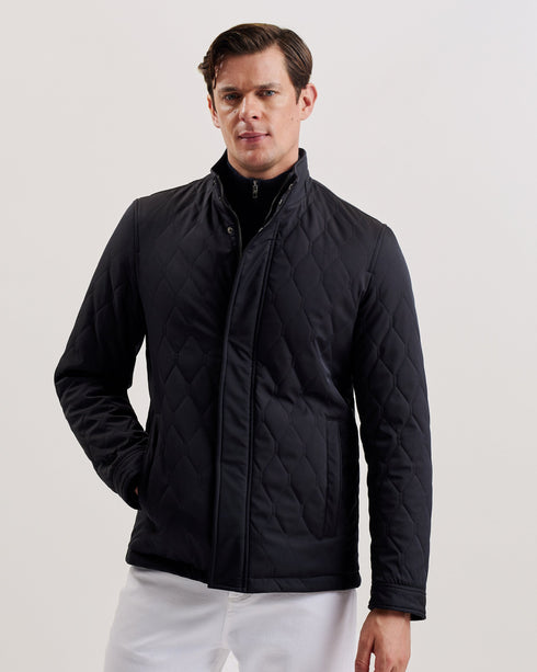 ZAMPA-Outerwear-Quilted Funnel Jacket- Ted Baker Romania