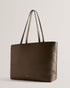 STALIE-Bags-Checked Stitch Detail Tote Ba- Ted Baker Romania