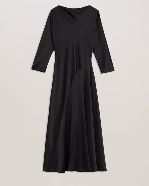 AVELLI-Dresses-Curve Seam Detail Midi Dress- Ted Baker Romania