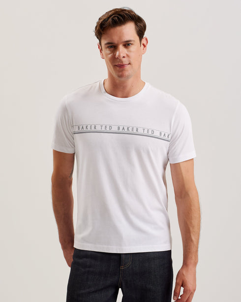 PORTRA-Tops-SS Branded T-Shirt- Ted Baker Romania