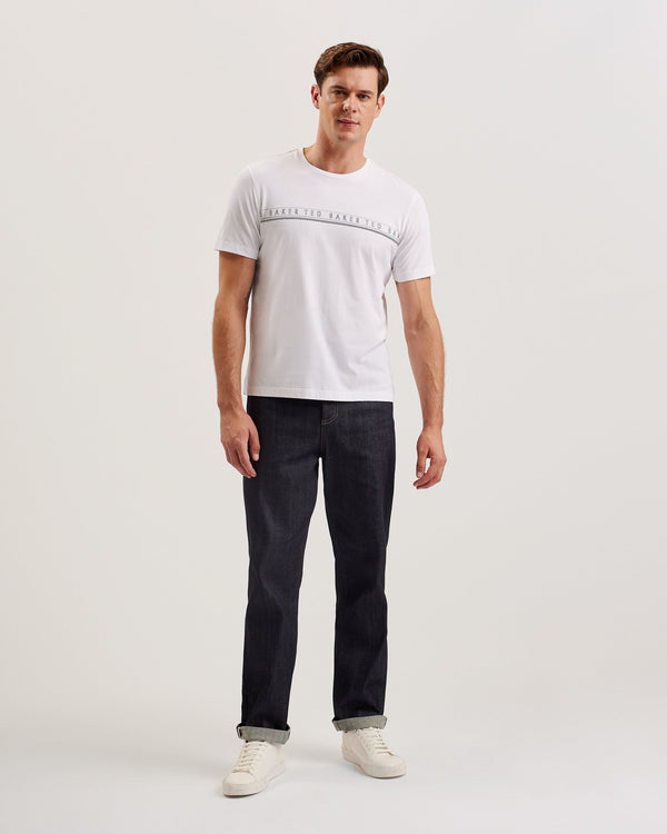 PORTRA-Tops-SS Branded T-Shirt- Ted Baker Romania
