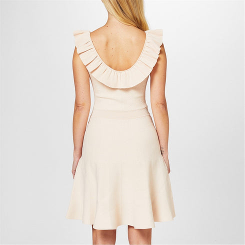 SAYLAA-Dresses-Rib Detail Skater Dress- Ted Baker Romania
