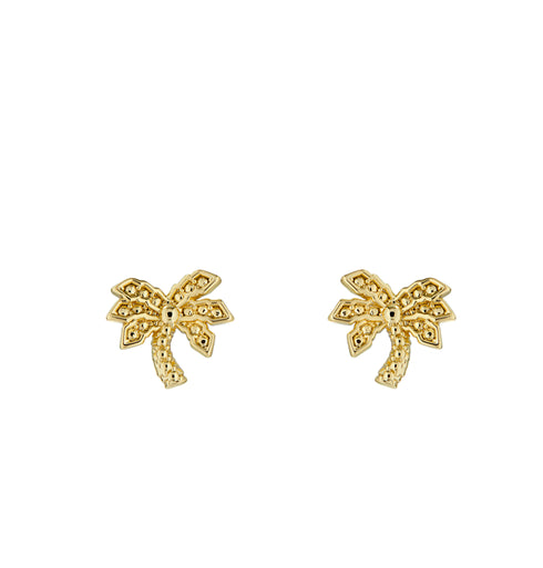 PALMRIA-Jewellery-Crystal Palm Tree Stud Earrings- Ted Baker Romania