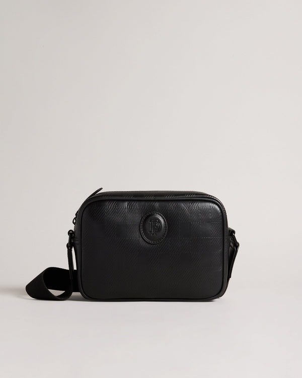 CHEKAM-Bags-House Check Debossed Camera Bag- Ted Baker Romania