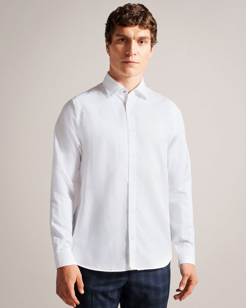 LAYER-Shirts-LS Shirt with Shoulder Detail- Ted Baker Romania