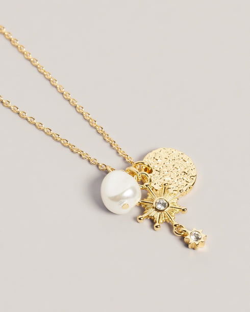 CELSTIC-Jewellery-Celestial Pearl Cluster Pendant- Ted Baker Romania