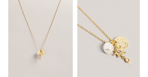 CELSTIC-Jewellery-Celestial Pearl Cluster Pendant- Ted Baker Romania