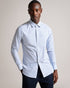DIBBIN-Shirts-LS Slim Micro Leaf Shirt- Ted Baker Romania