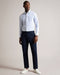 DIBBIN-Shirts-LS Slim Micro Leaf Shirt- Ted Baker Romania