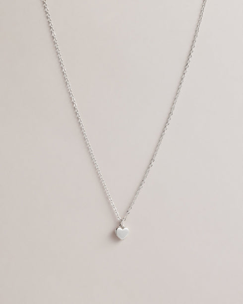 HARA-Jewellery-Complete Your Everyday Look With The Lovingly Crafted Hara Necklace Boasting A Beautiful Heart-shaped Pendant With Subtle Ted Baker-branded Detailing This Charming Accessory Will Add A Touch Of Romance To Any Outfit Ted Baker accessories collection Metallic heart pendant Ted Baker-branded Adjustable clasp fastening Comes in a Ted Baker-branded box- Ted Baker Romania