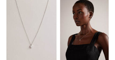 HARA-Jewellery-Complete Your Everyday Look With The Lovingly Crafted Hara Necklace Boasting A Beautiful Heart-shaped Pendant With Subtle Ted Baker-branded Detailing This Charming Accessory Will Add A Touch Of Romance To Any Outfit Ted Baker accessories collection Metallic heart pendant Ted Baker-branded Adjustable clasp fastening Comes in a Ted Baker-branded box- Ted Baker Romania