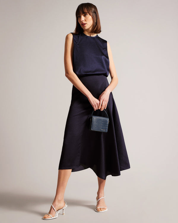 JAMIHLA-Tops-Hammered Satin Top- Ted Baker Romania