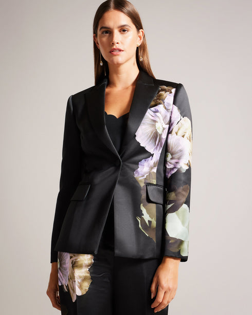 NAYAA-Jackets-Single Breasted Slim Fit Jacket- Ted Baker Romania